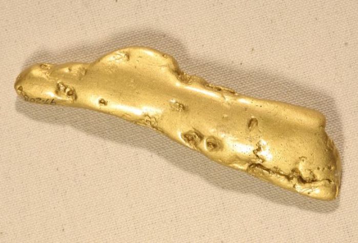 Potato Creek Johnny gold nugget to go on display