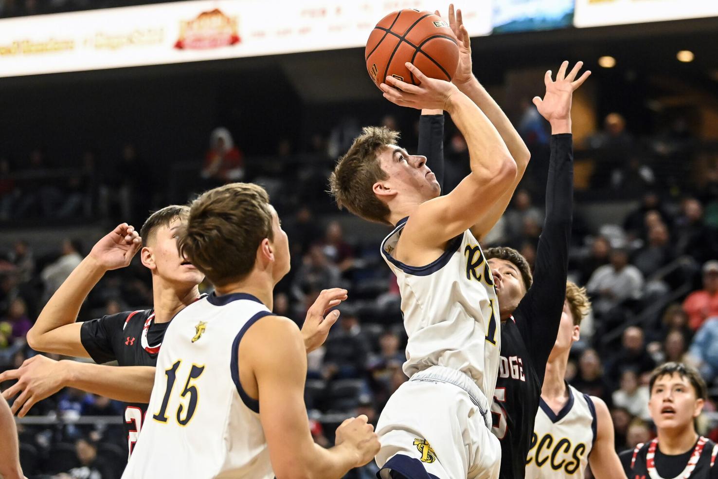 PHOTOS Rapid City Christian against Pine Ridge boys in the LNI