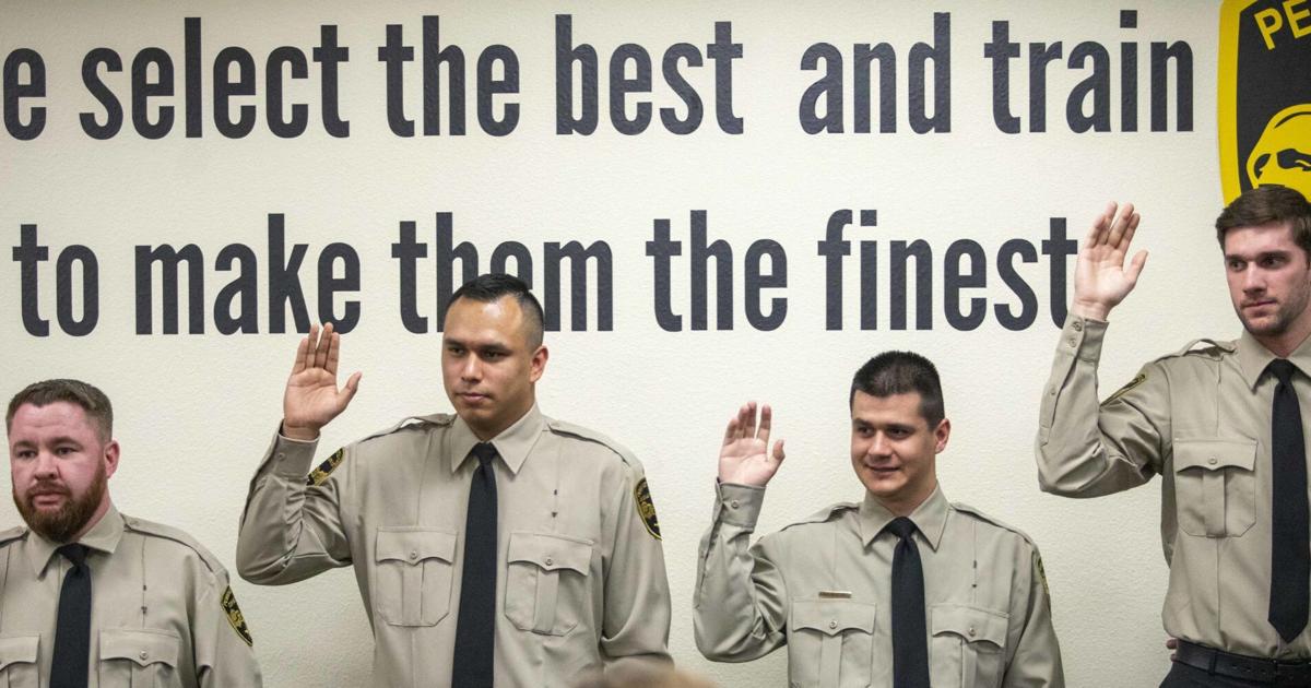 Pennington County Sheriff's Office swears in recruits from across the ...