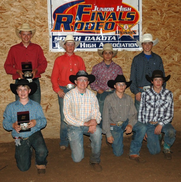 State Junior High Rodeo Team for nationals wins at Cadillac Ranch