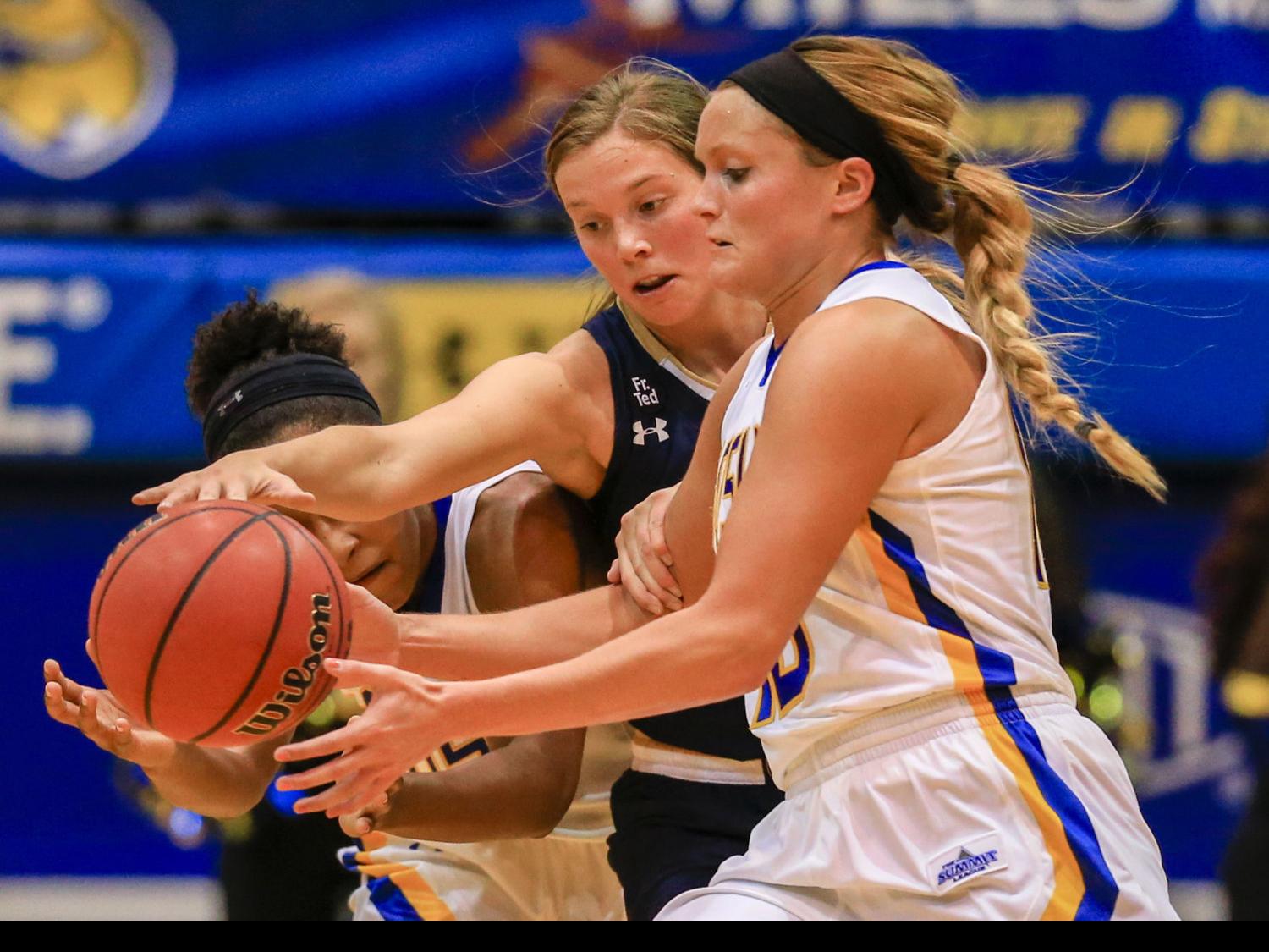 College Basketball Third Ranked Irish Women Top South Dakota
