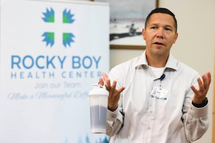 Joel Rosette, CEO of Rocky Boy Health Center