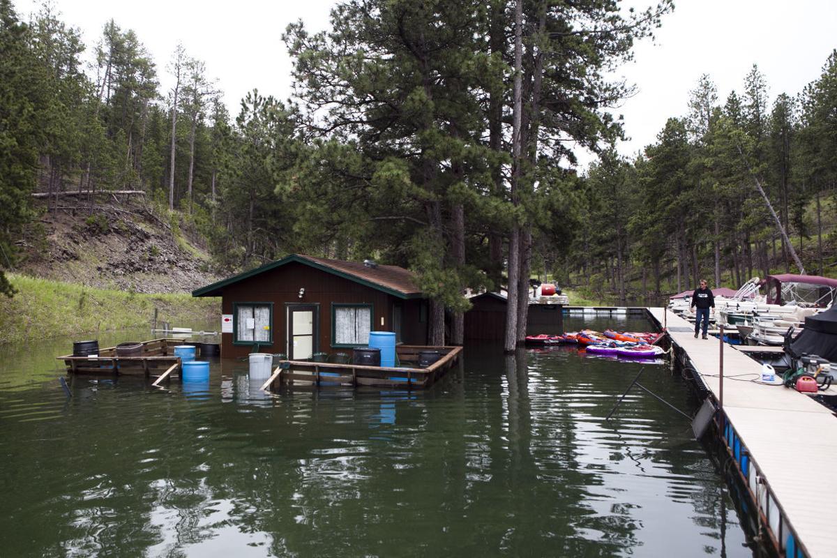 Pactola Reservoir flooding, but remains open Local