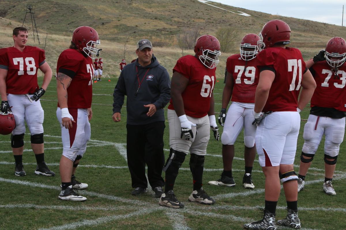 Csc Football Coaches Seeking Consistency In Spring Drills