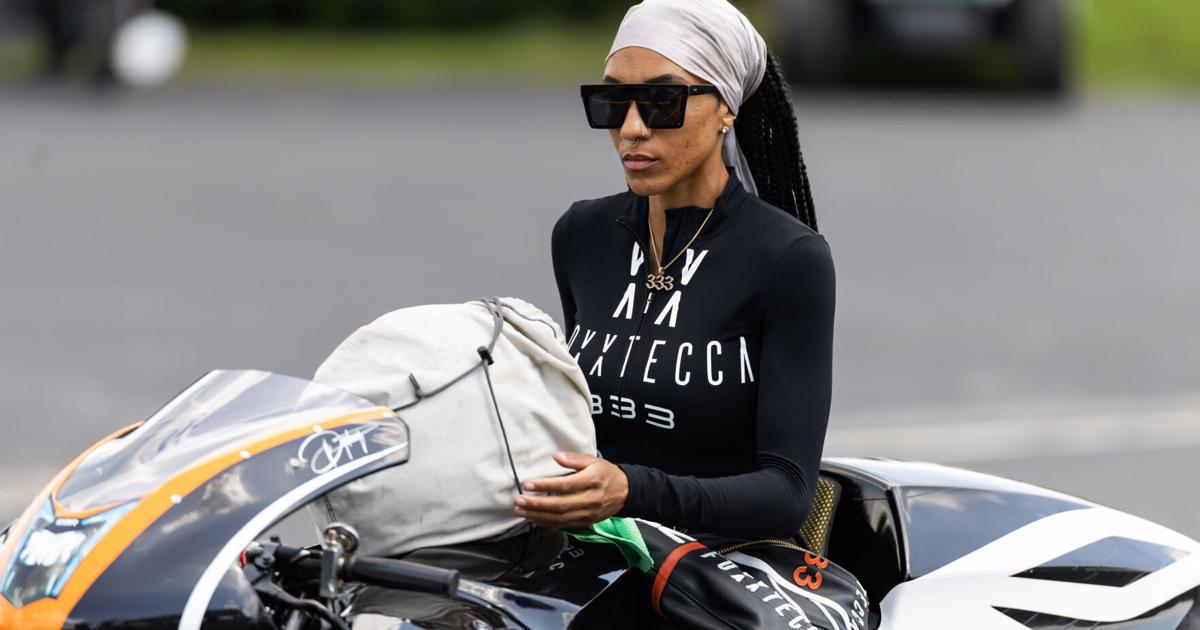 Dystany Spurlock’s road from 18-wheelers to NASCAR as first Black woman driver