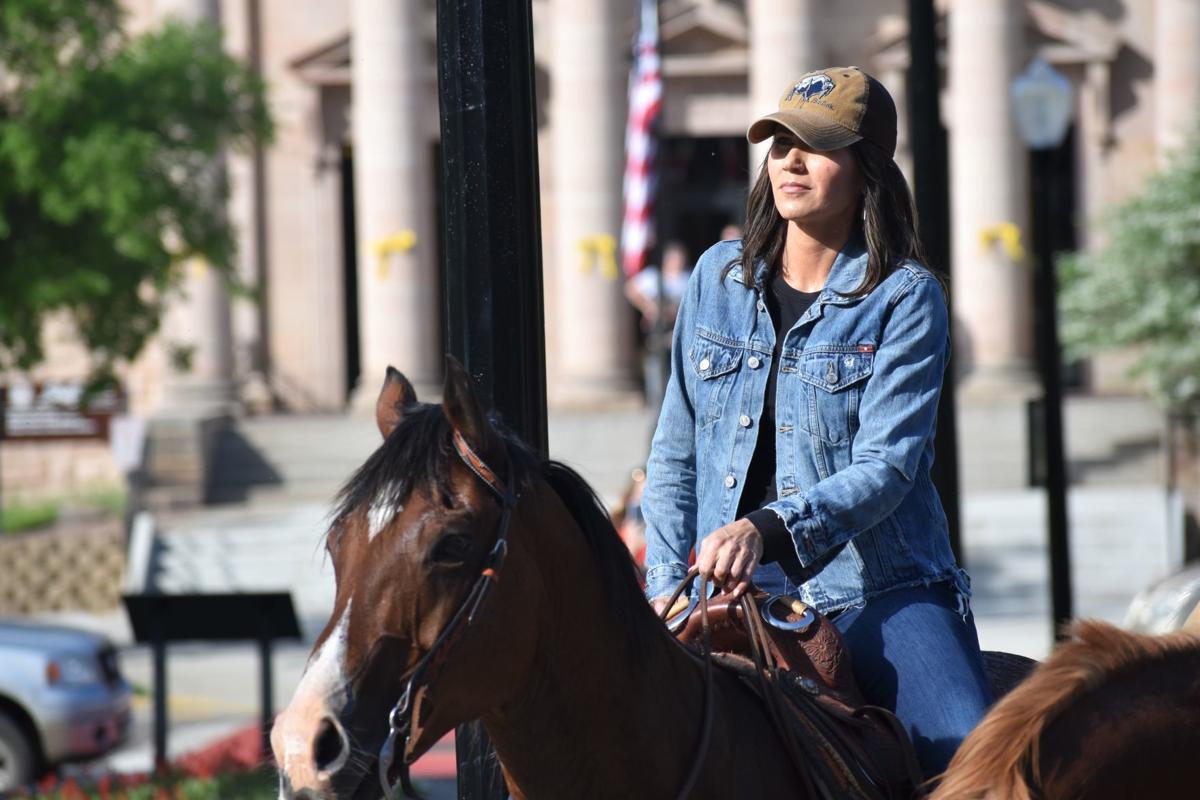 Noem on ride to honor Native women and children
