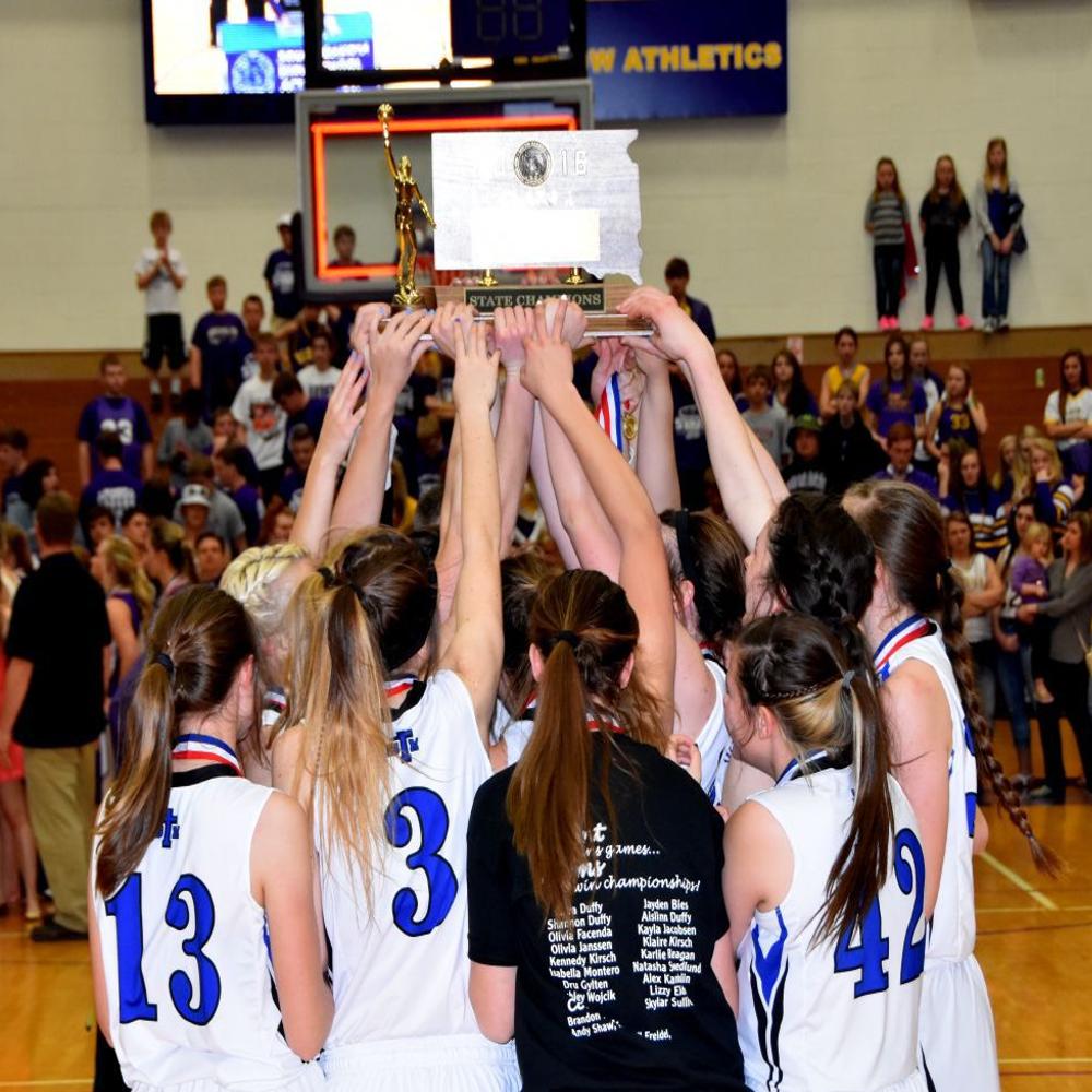 High School Basketball Talent Hard Work Leads Stm Girls To Third
