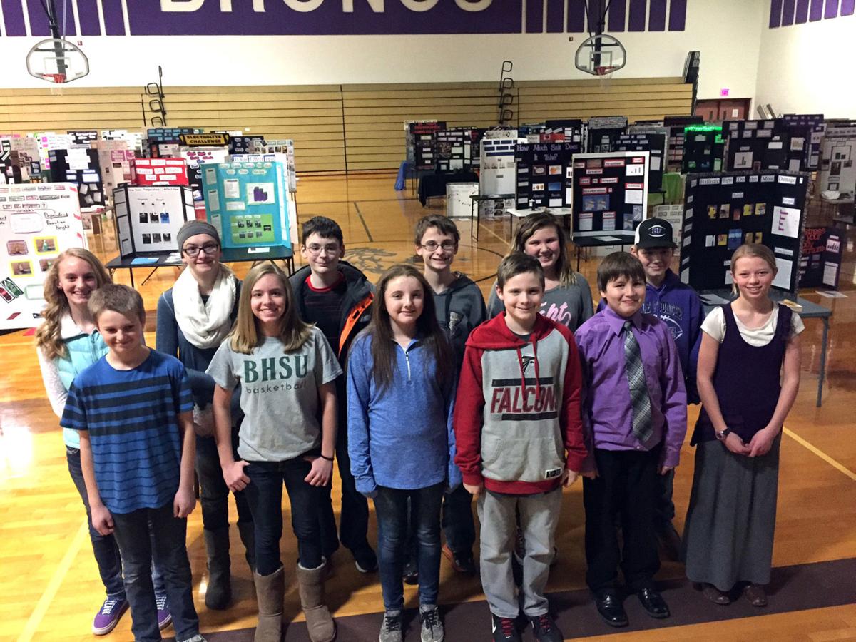 Belle Fourche Middle School has science fair winners Belle Fourche