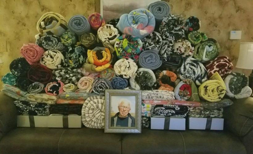 Belle Fourche man spends final months of life making blankets for