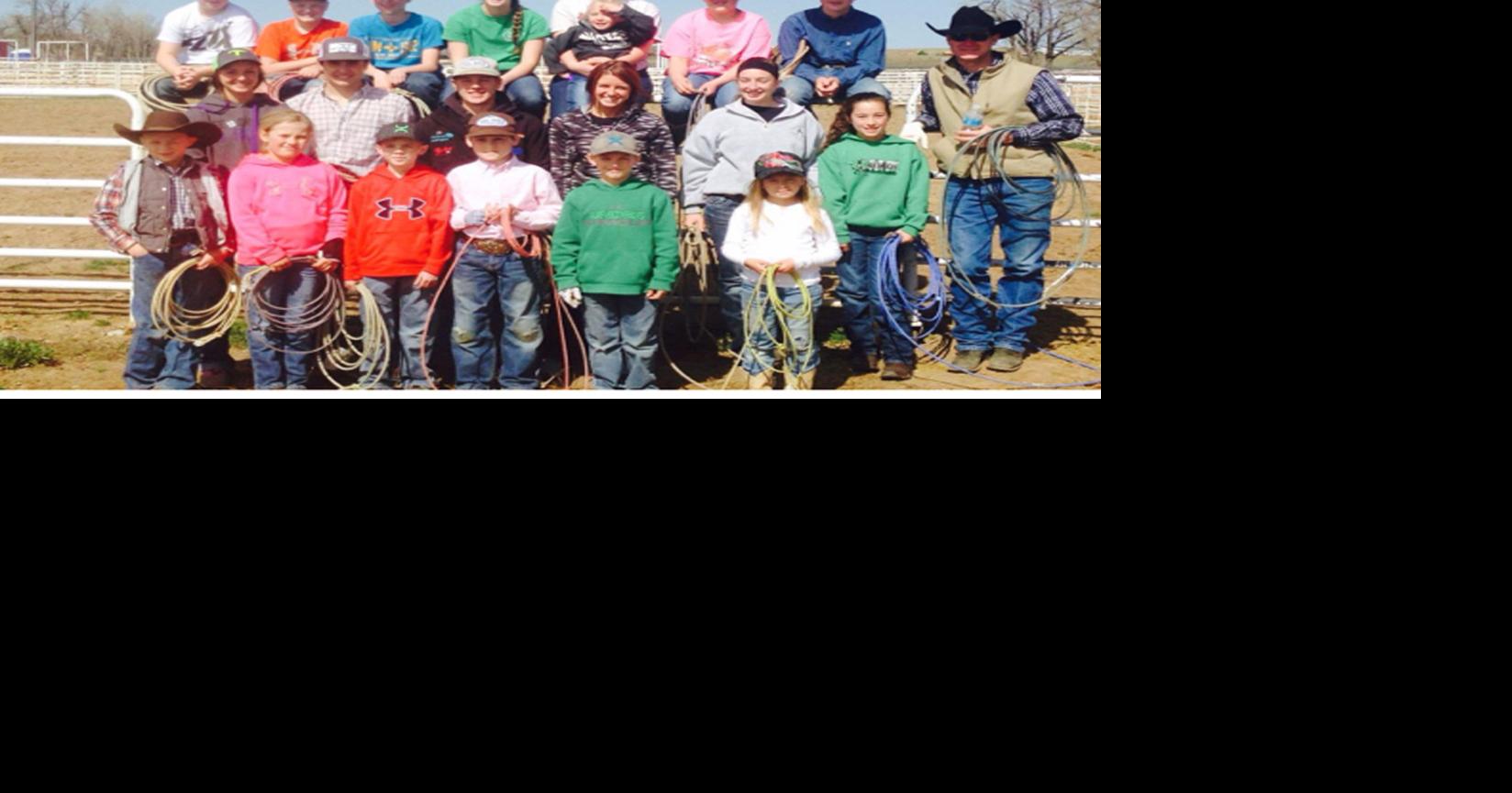 Youth have roping clinic at Roundup Grounds