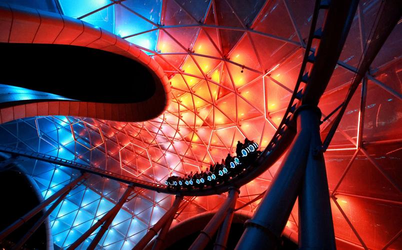 VIDEO! First Ride Through the TRON Tunnel on the Magic Kingdom