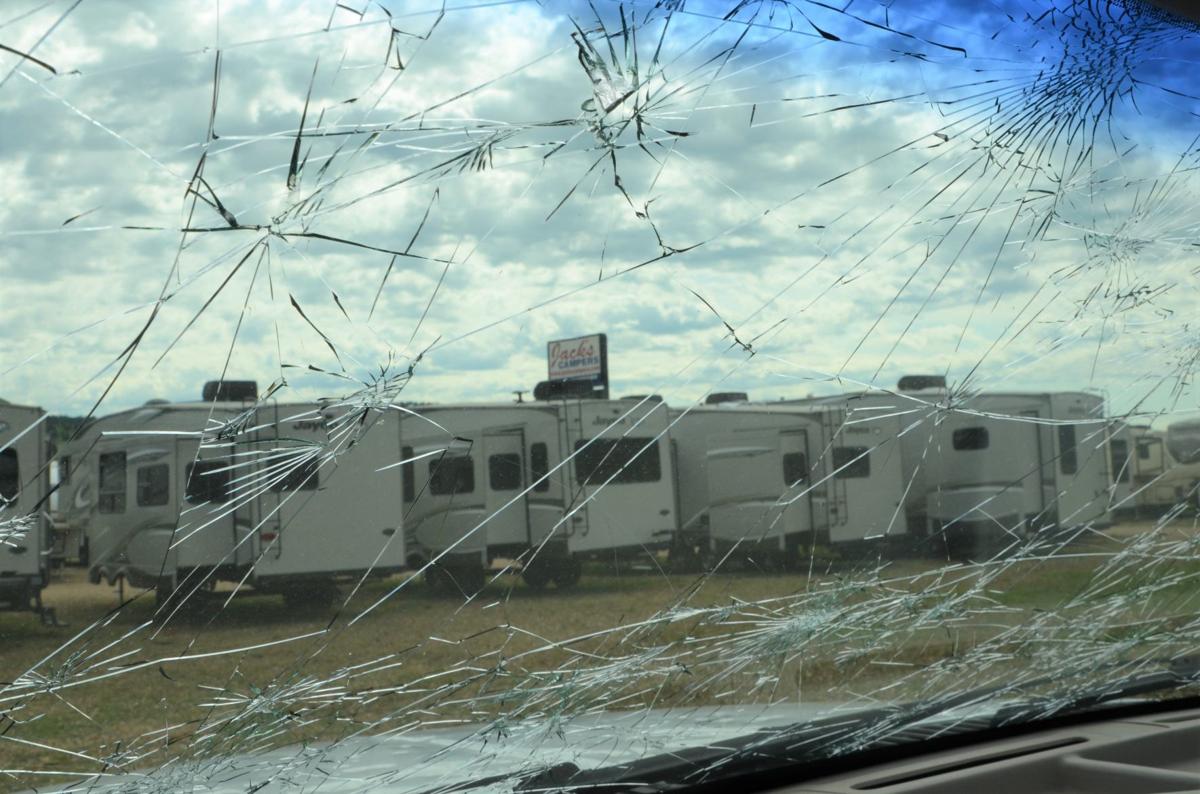 Hail storm damages 500 vehicles at Piedmont RV lot News