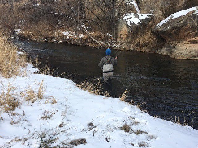 Winter fly fishing a magical experience in South Dakota