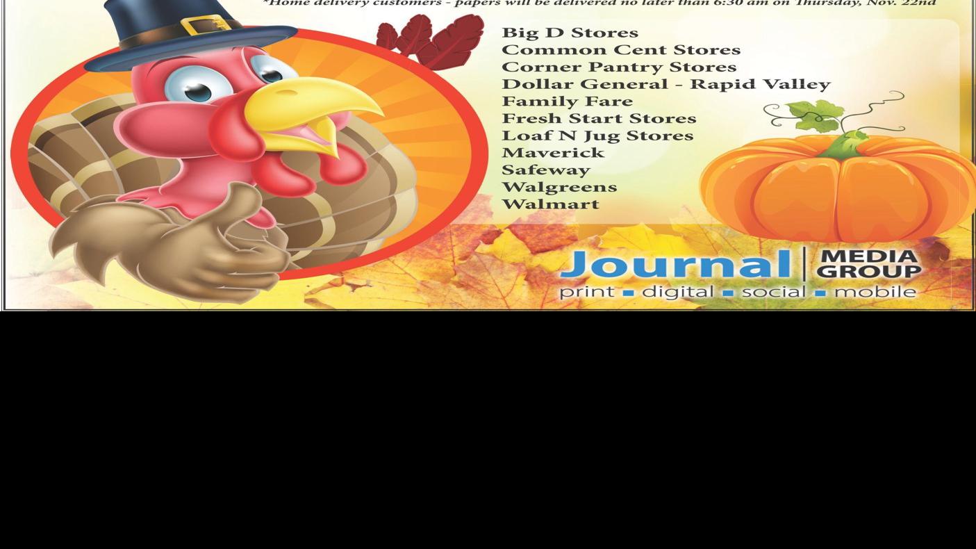 rapid city journal thanksgiving day paper now available local rapidcityjournal com rapid city journal thanksgiving day