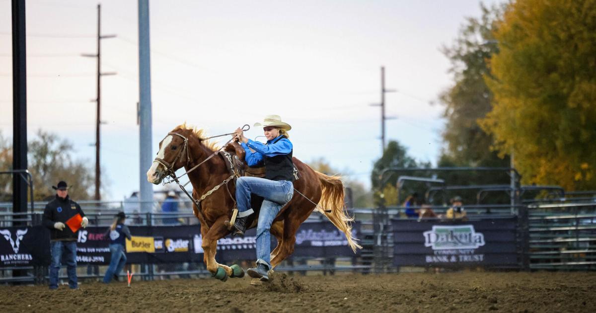 Sd Rodeo Black Hills State competes at South Dakota State rodeo