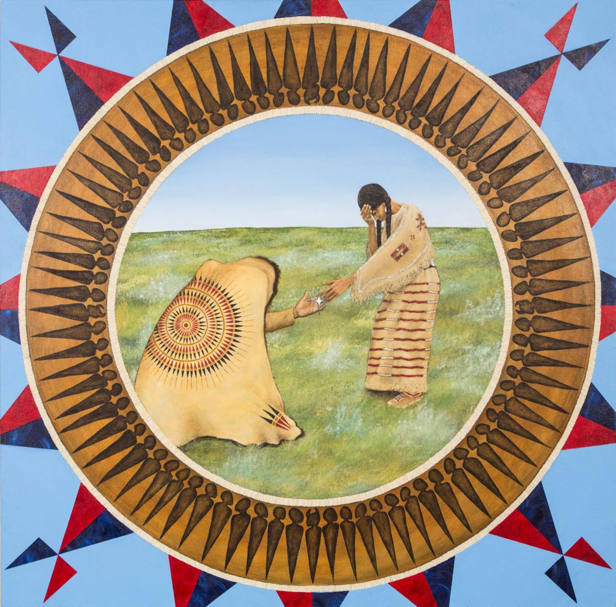 Lakota Emergence combines spiritual legend, historical artifacts and
