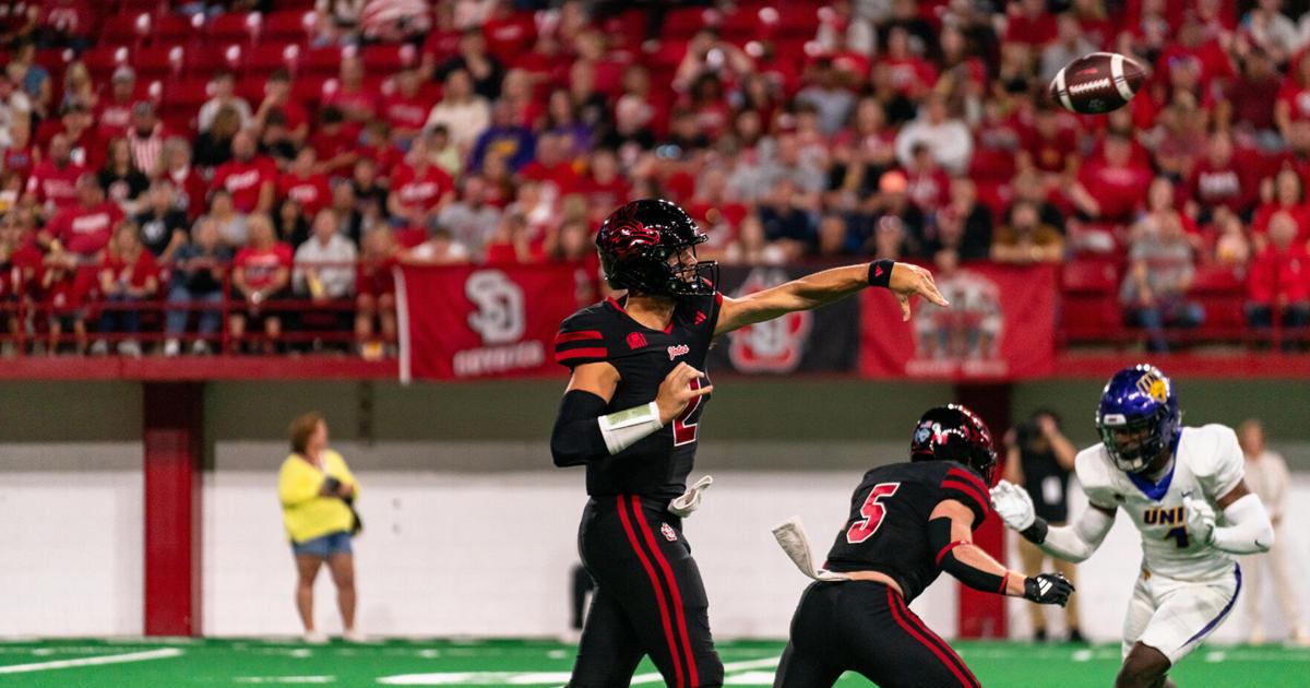 South Dakota football takes on No. 22 Iowa State on national television
