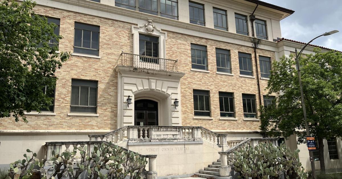 Old Journalism building and home of the Daily Texan when Andy was editor in 1970.