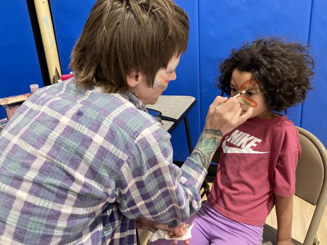 RCPA block party face painting