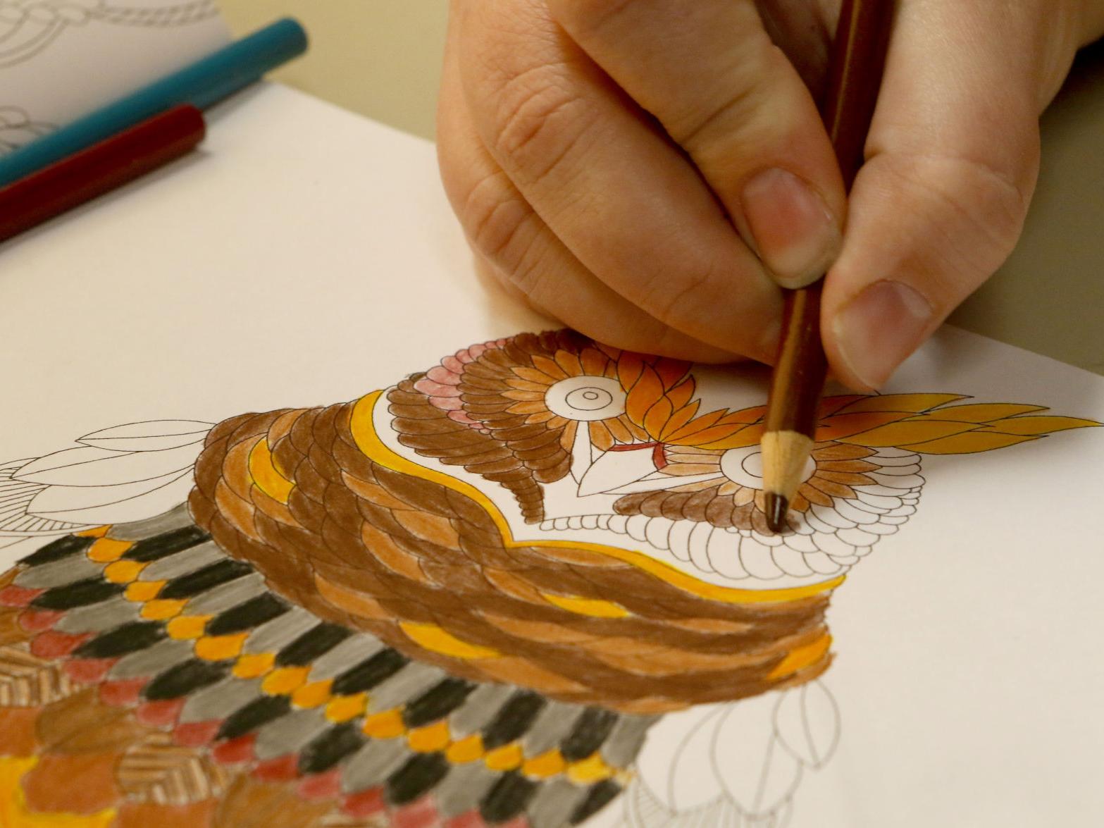 Coloring Books Not Just For Children They Reduce Stress In