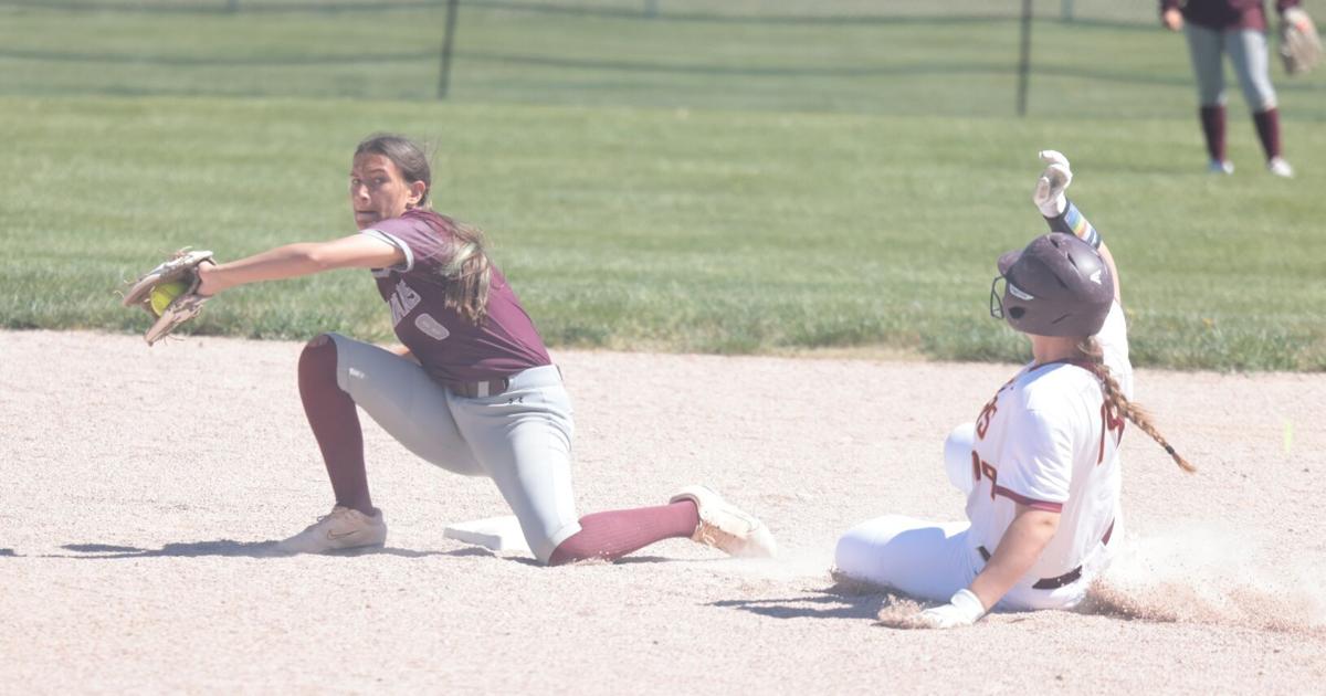 PHOTOS: Spearfish softball battles Harrisburg