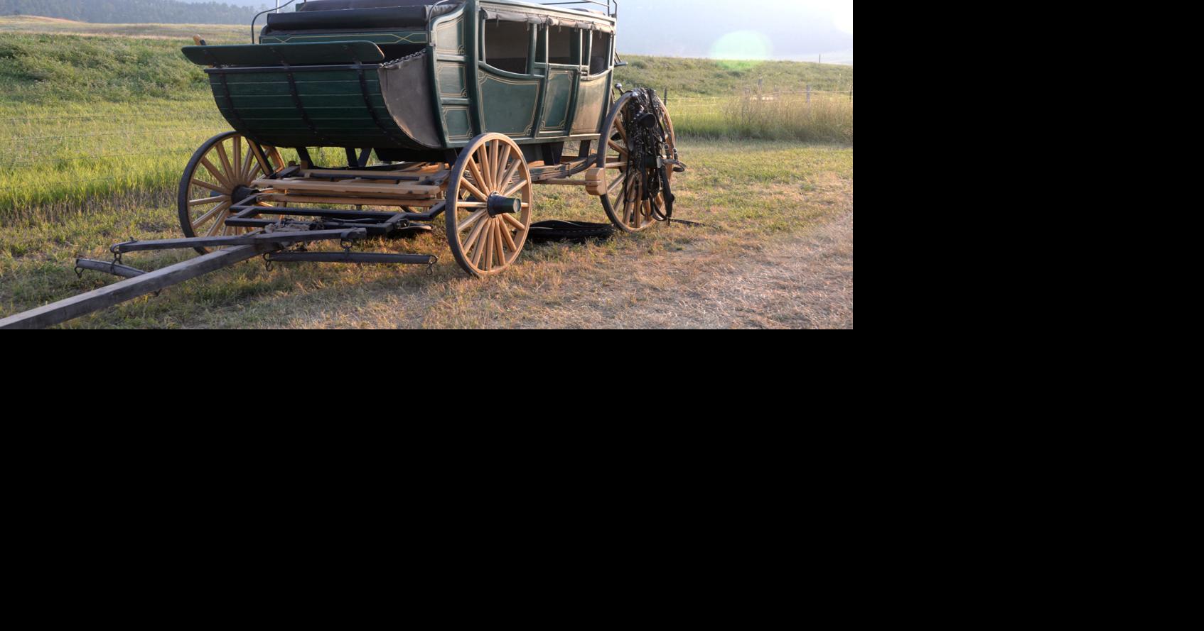 Sidney-to-Deadwood Wagon Trail Ride makes a stop