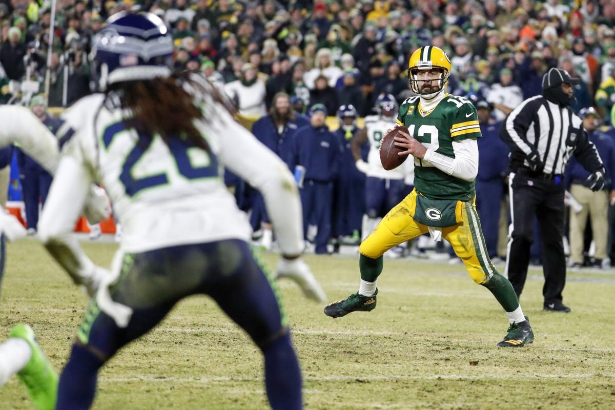Seahawks Packers Football