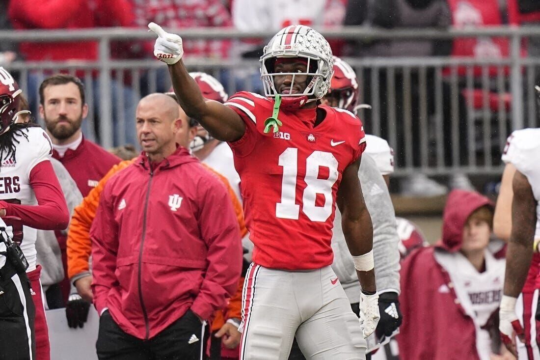 Marvin Harrison Jr. dominates first half during Ohio State's loss