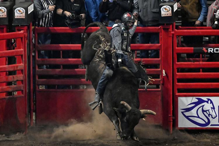 Open Bulls Rodeo McLaughlin's Schott takes top spot at Xtreme Bulls to open Rodeo Rapid City