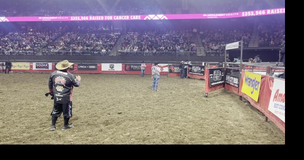 Rodeo Rapid City tie-down roping
