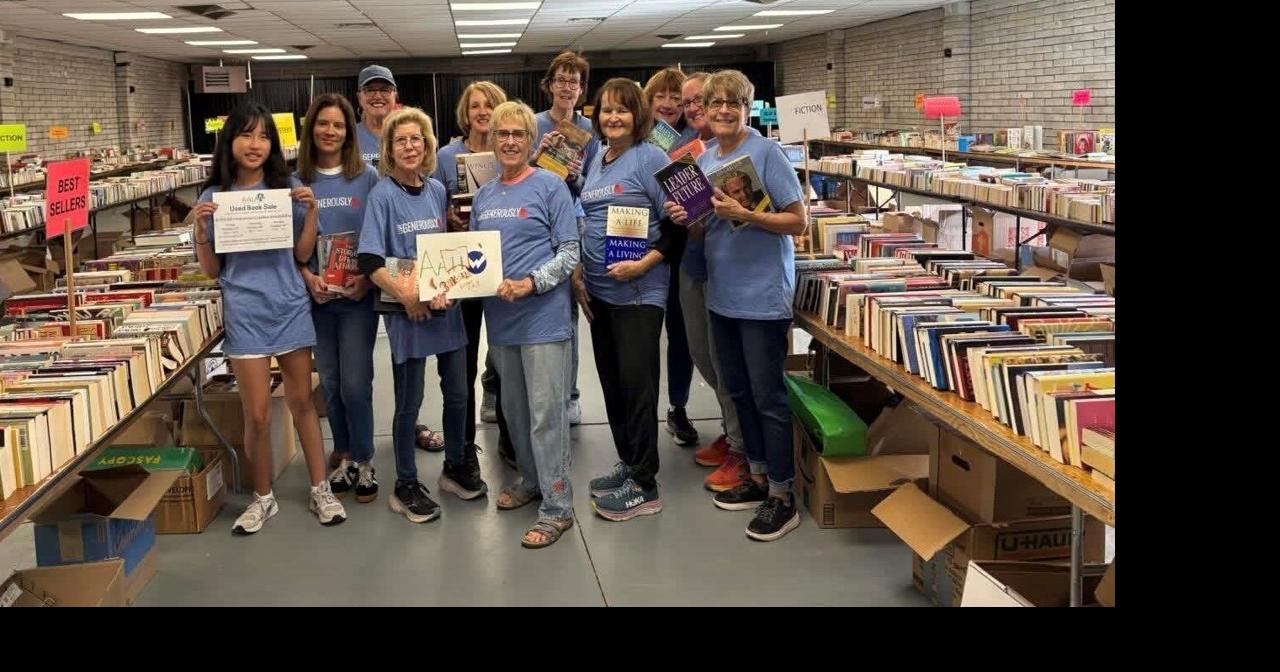 Find your next great read at AAUW’s Used Book Sale