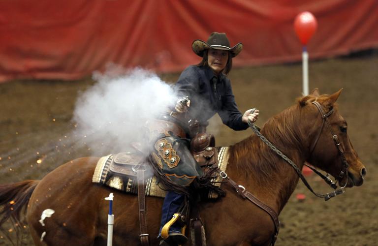 MSP video shows cowboy on horseback cashing steer on I-75