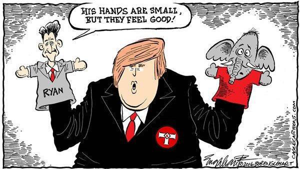 MILBANK Paul Ryan makes GOP the Party of Trump National Columnists