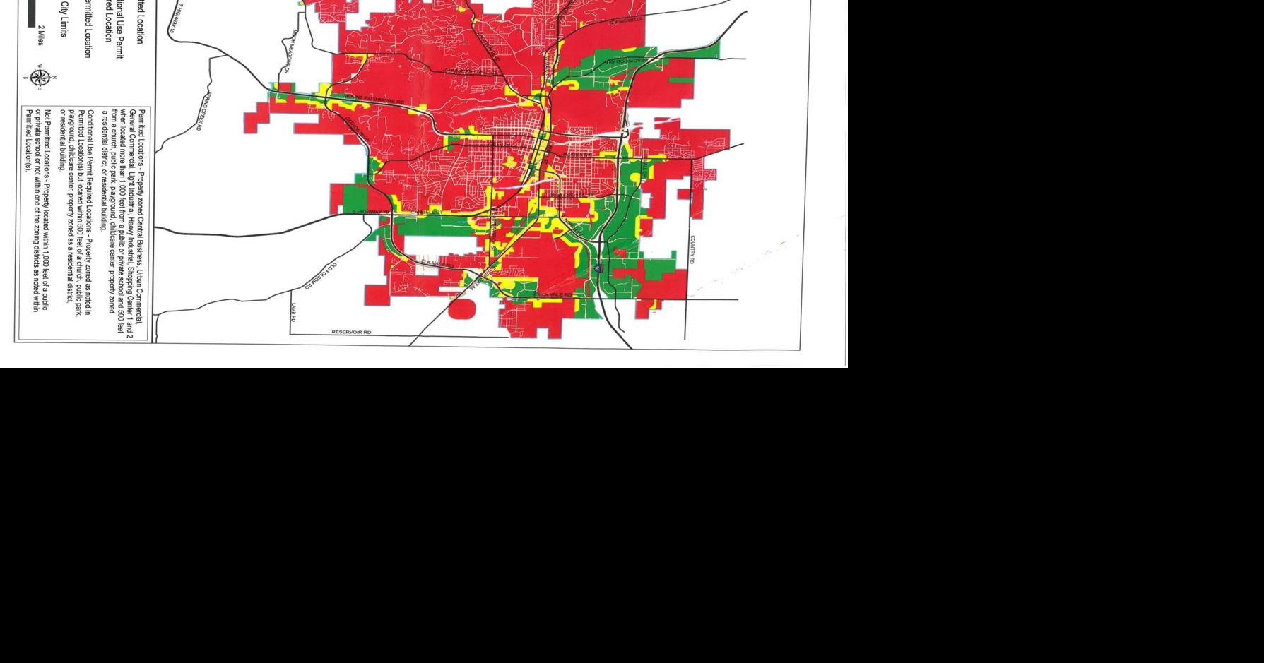 Rapid City City Limits Map City Dispensary Zoning Map | | Rapidcityjournal.com