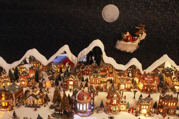 Local man creates impressive Christmas village