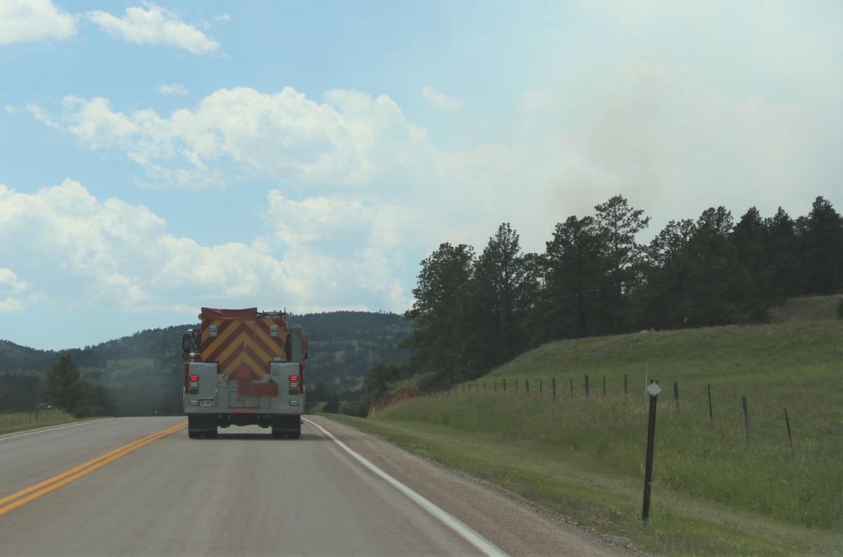 Heading toward the fire
