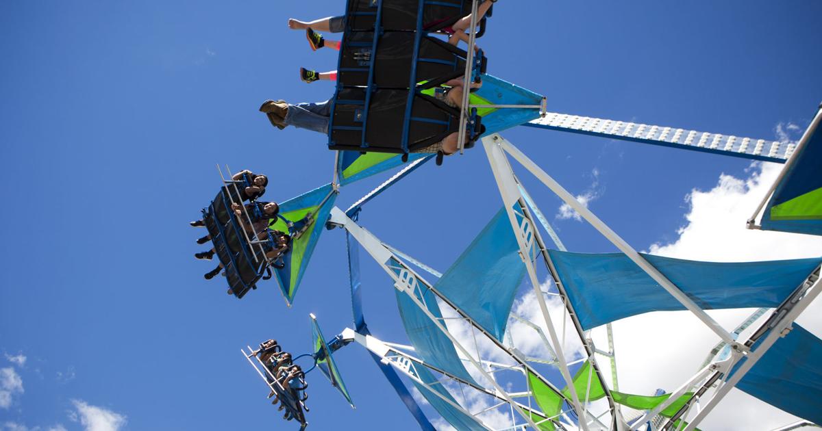 Cle Fair Rides Rides offer great fun at Central States Fair