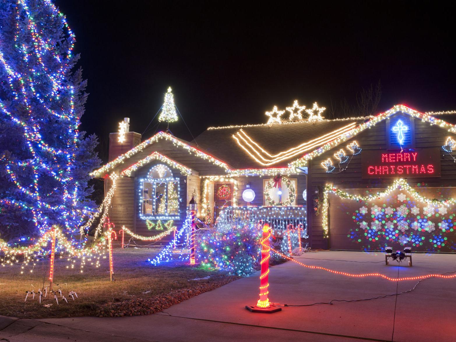 Looking For The Best Christmas Lights There S A Map For That Lifestyles Rapidcityjournal Com Map Of Christmas Lights Near Me
