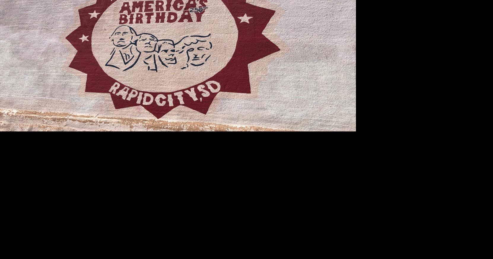 Local muralist completes America 250 project in Rapid City