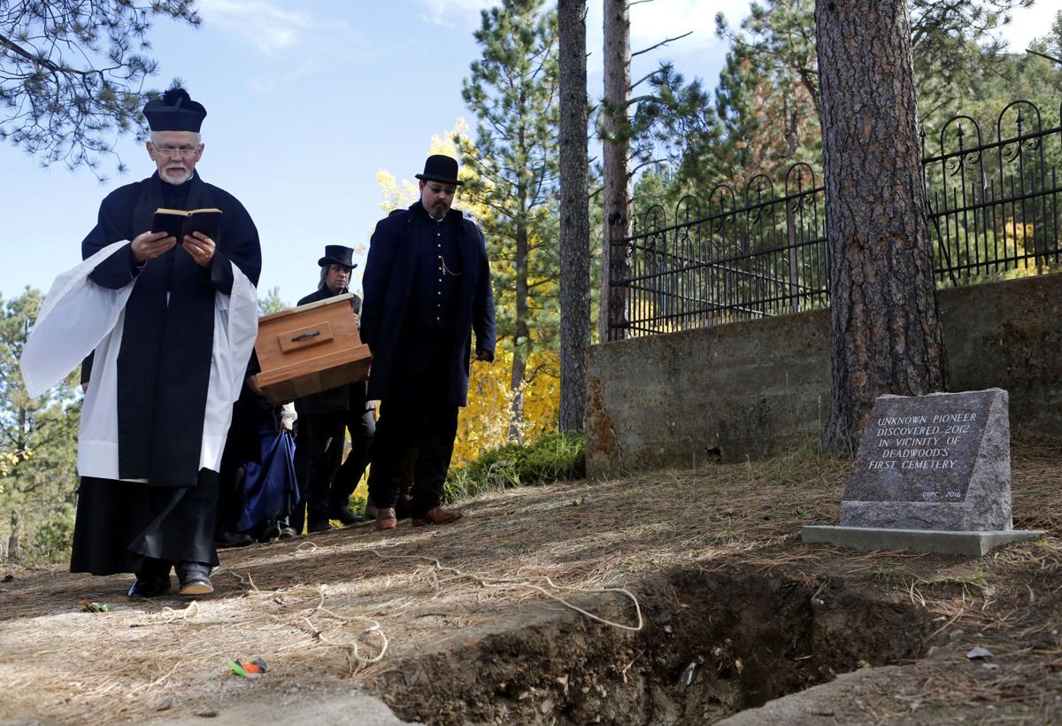 Reinterment ceremony of a Deadwood pioneer Photos