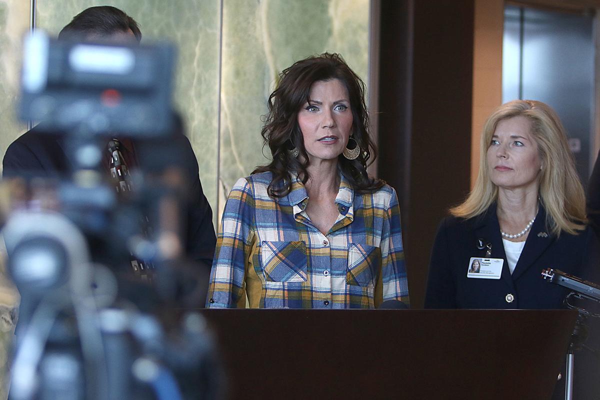 Noem Presser Monument Health 20200318