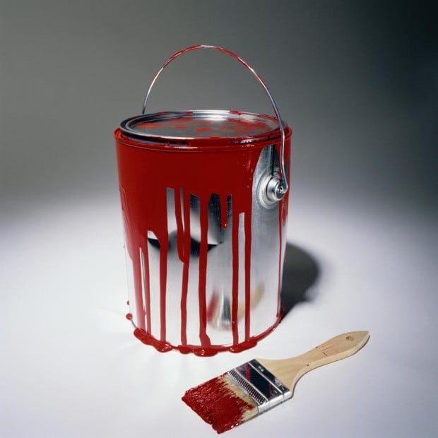 How to keep paint can rims clean