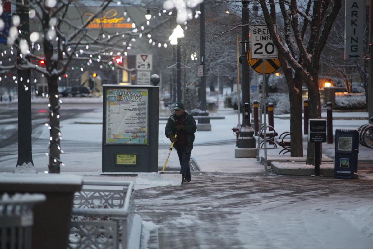 Rapid City gets first snow of season Photos
