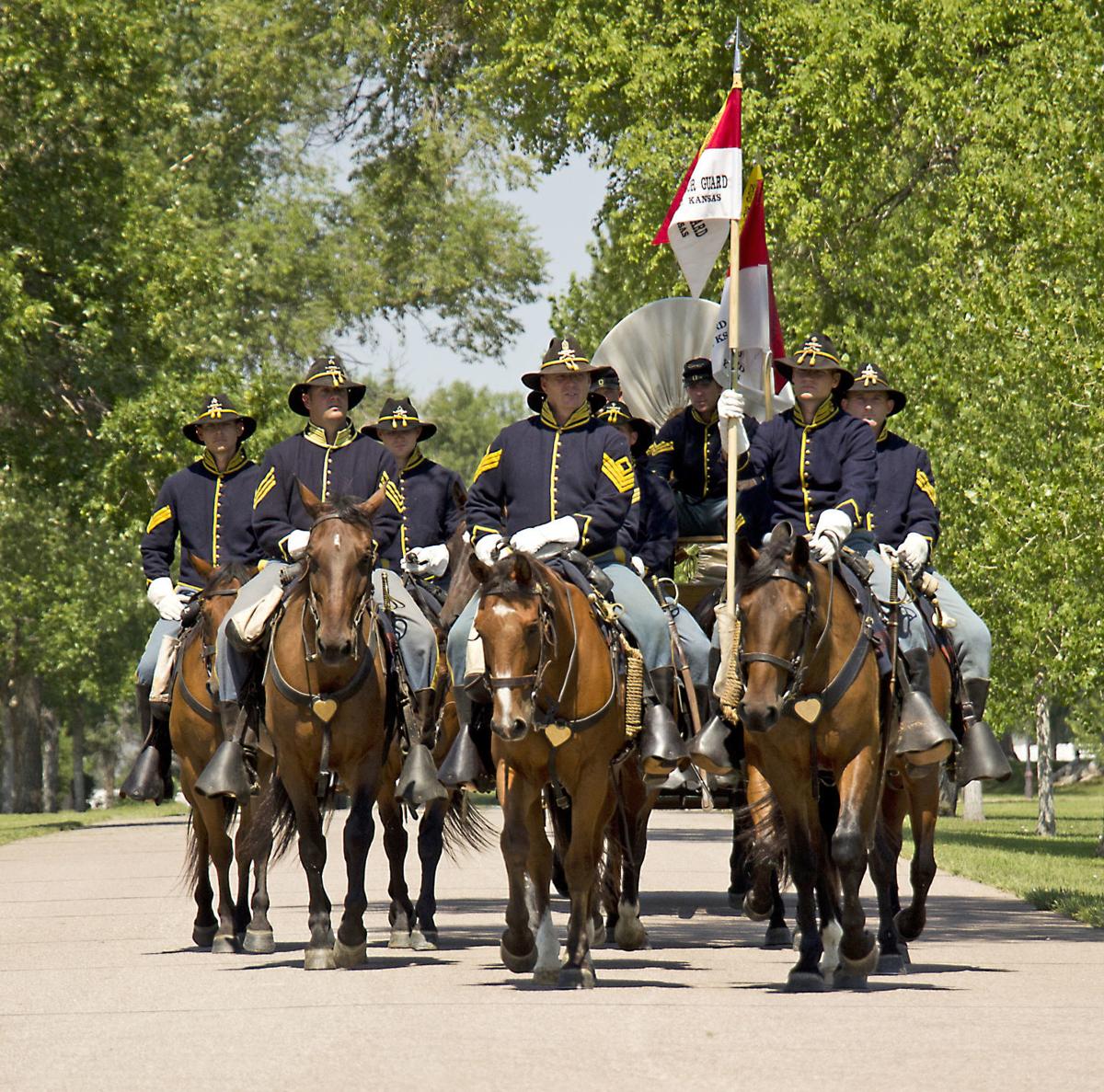 Mounted Color Guard brings Cavalry to life at Ft. Rob Chadron