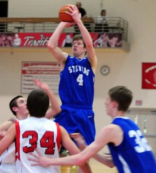 High School Boys Basketball Bucks Balanced Attack Thwarts