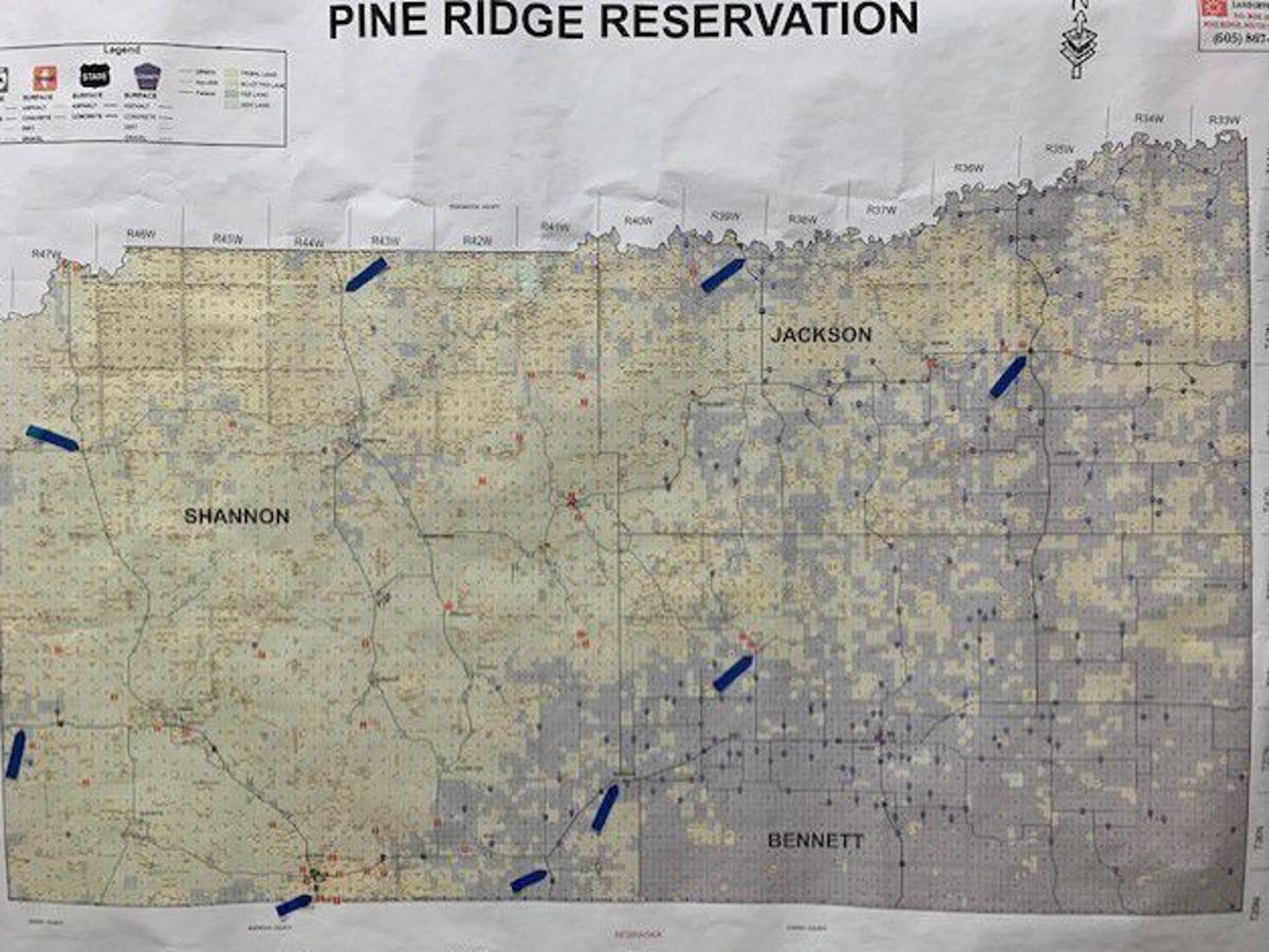 Pine Ridge Reservation restricts non residents to prevent