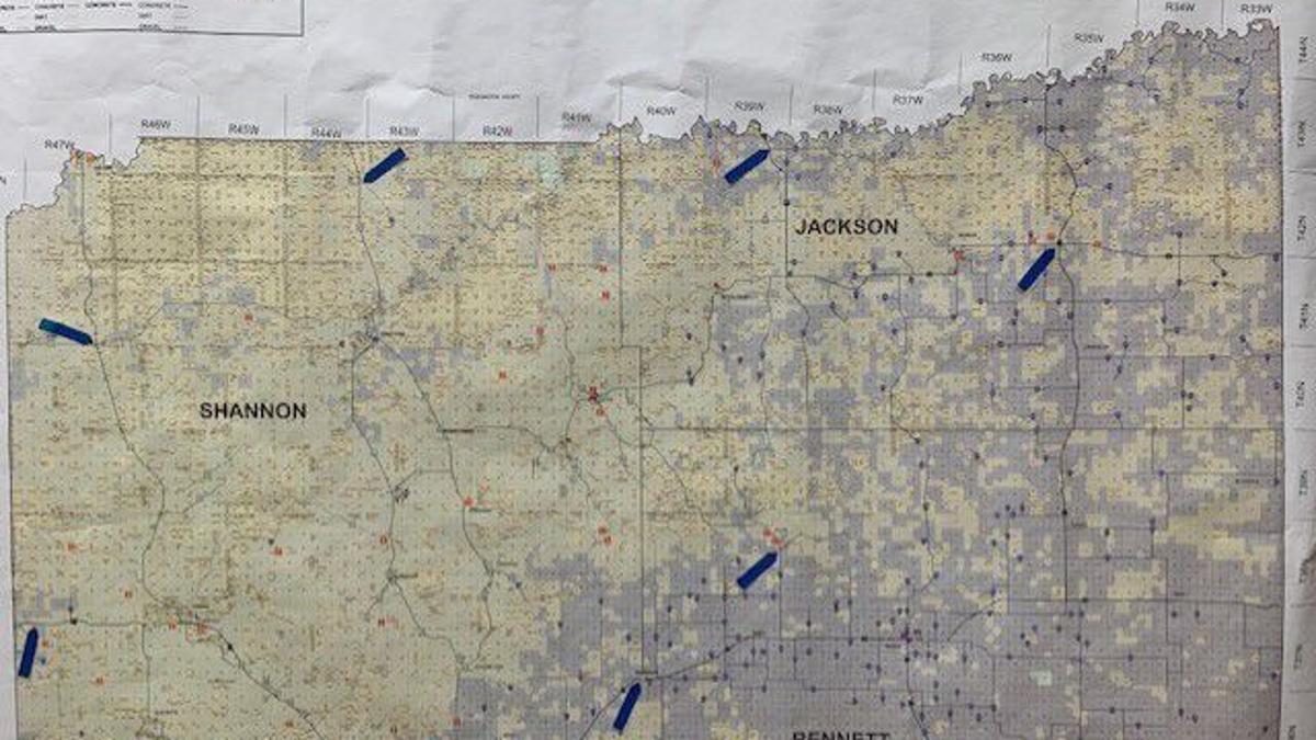 Pine Ridge Reservation Restricts Non Residents To Prevent Coronavirus Local Rapidcityjournal Com Pine Ridge Reservation Map