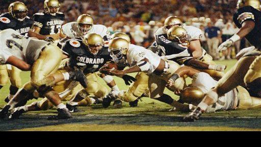 1991 Orange Bowl Colorado 10 Notre Dame 9 Rapidcityjournal Com