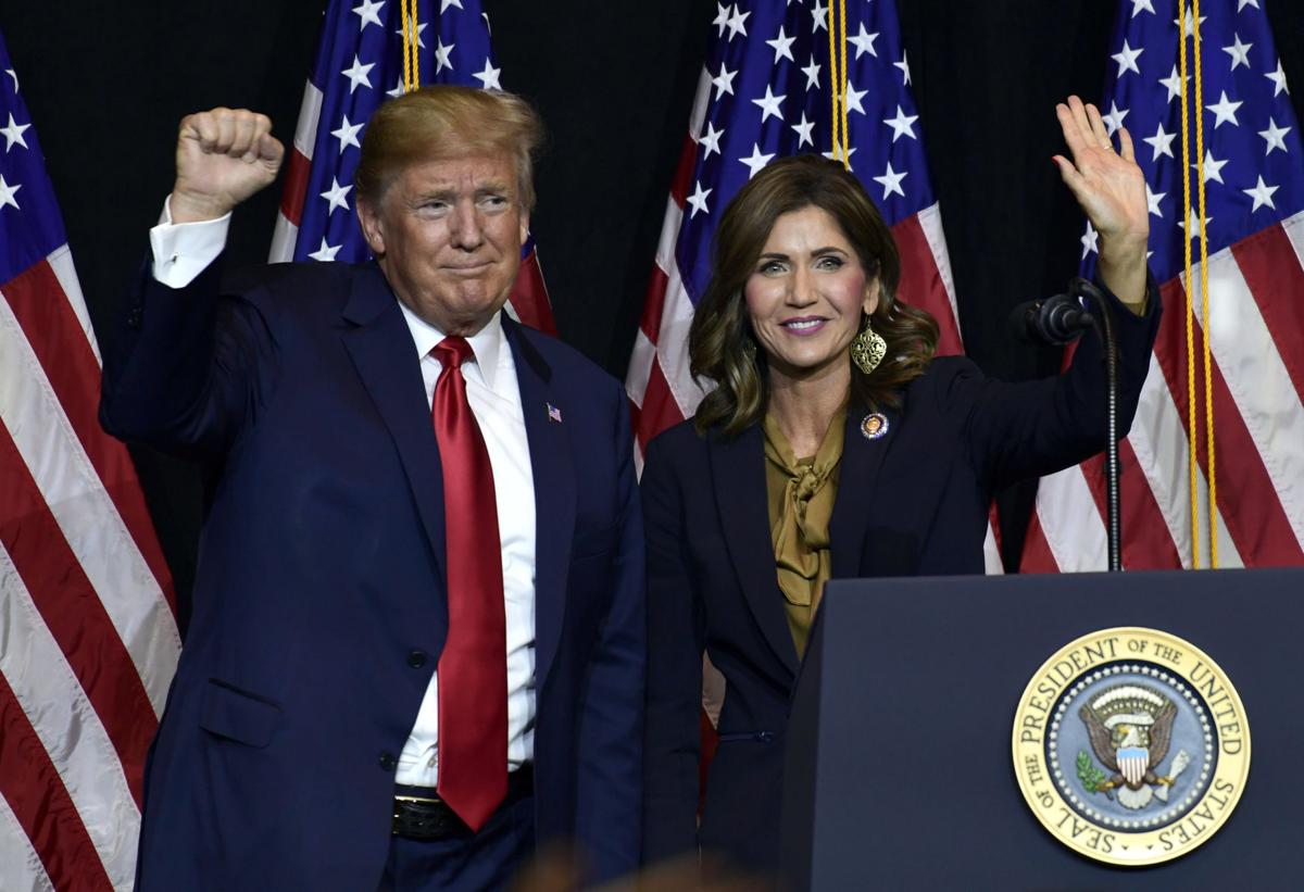 Gov. Noem using Trump's election fight to raise campaign funds