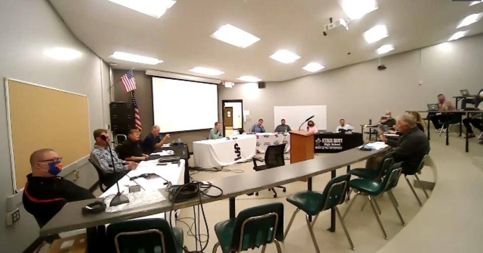 Meade School District Board of Education Zoom meeting